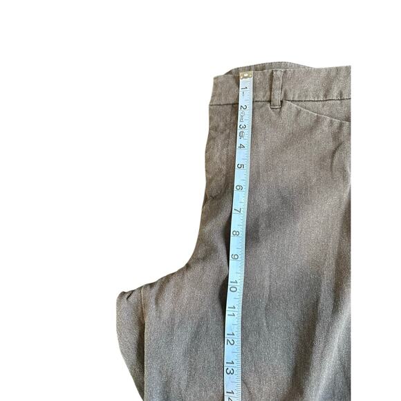 Old Navy Gray Office Business Career Work Pixie Ankle Pants Size 12 Tall - Picture 12 of 14